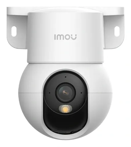 IMOU Ranger Mini indoor pan-and-tilt camera in white with its integrated wall and ceiling bracket